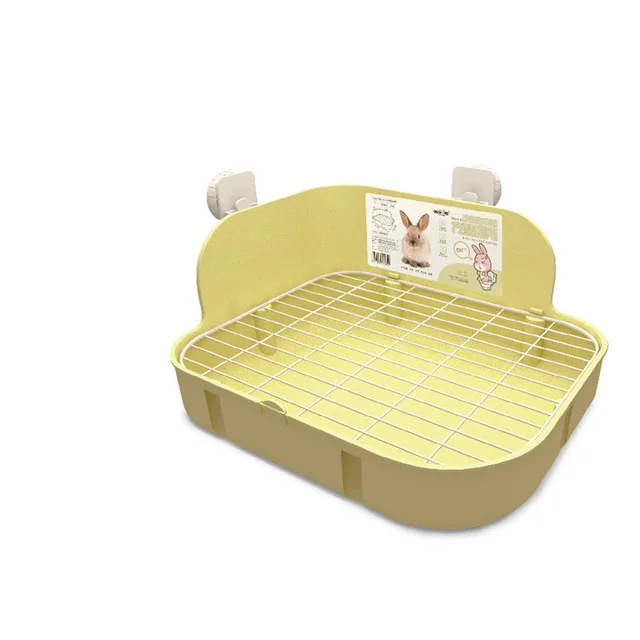 Rabbit square toilet Yellow - Shop at LoveMi