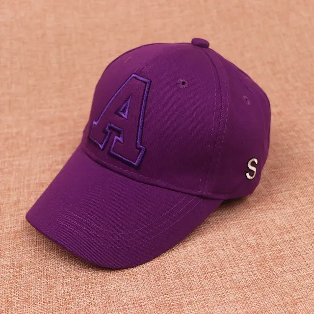 Korean version of 100 letters cotton cap Purple5 - Shop at LoveMi
