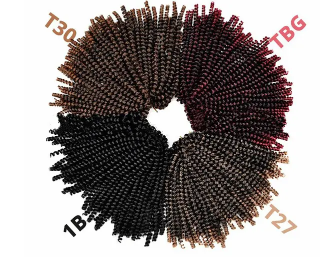 Chemical fiber wig small spring roll 1B - Shop at LoveMi