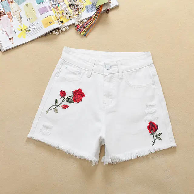 Rose white ripped jeans White - Shop at LoveMi
