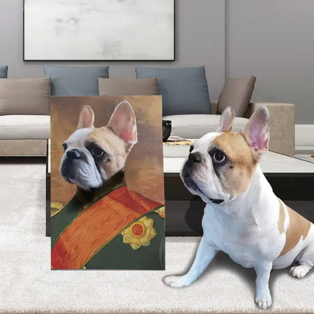 Personalized Pet Canvas Portrait Image 60X90Cm - Shop at LoveMi