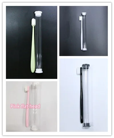 Micron Soft Toothbrush 4Colors Flat Hair Set - Shop at LoveMi