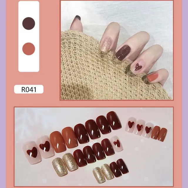 Detachable nail patch waterproof R041 - Shop at LoveMi