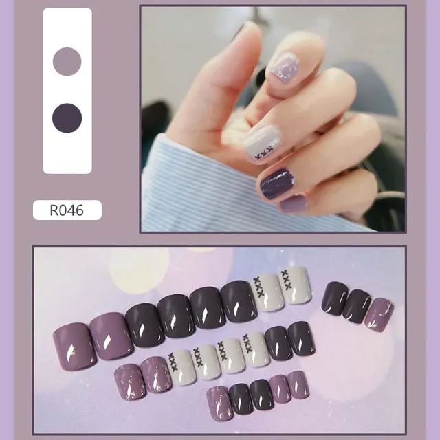 Detachable nail patch waterproof R046 - Shop at LoveMi