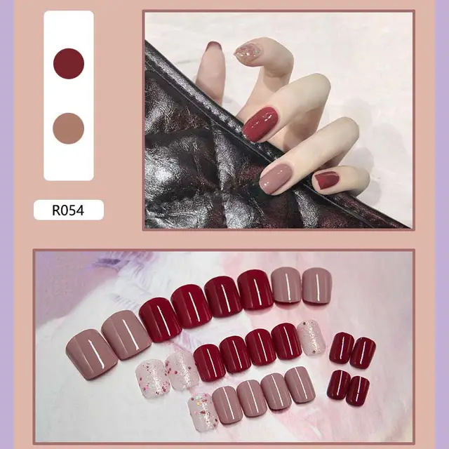 Detachable nail patch waterproof R054 - Shop at LoveMi