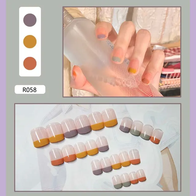 Detachable nail patch waterproof R058 - Shop at LoveMi