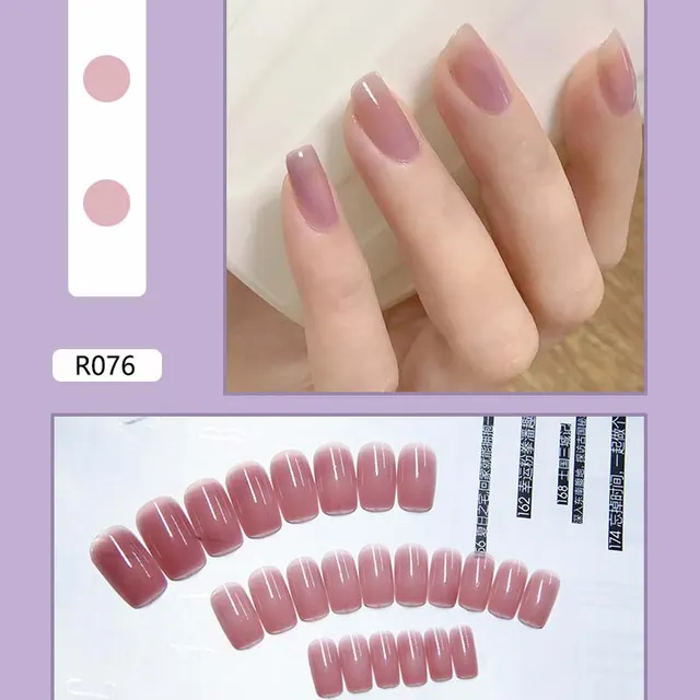 Detachable nail patch waterproof R076 - Shop at LoveMi