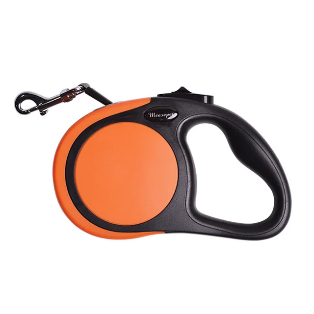 Automatic retractable dog leash for dog tractor Orange - Shop at LoveMi