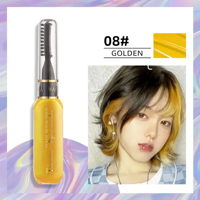 TEMPORARY WASHABLE HAIR COLOR WAX PEN Gold - Shop at LoveMi