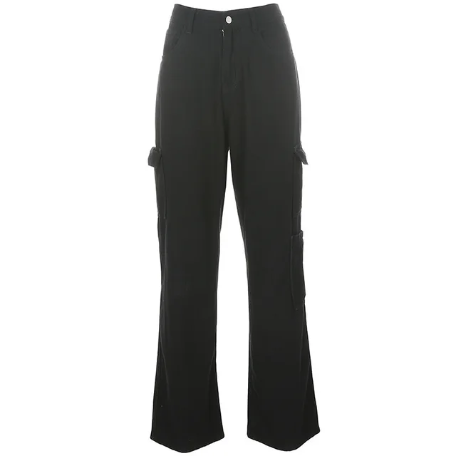The big trend of overalls with a pocket Black - Shop at LoveMi