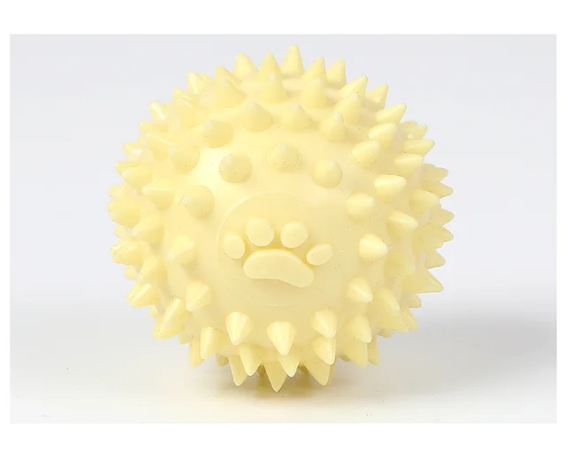 TPR pet molars interactive toy Yellow - Shop at LoveMi