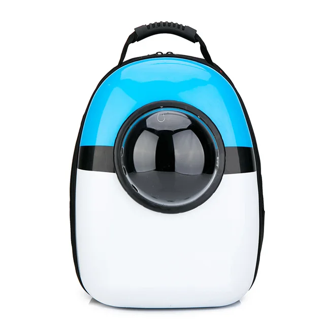Pet bag, space capsule bag, out 6 Hole Blue White Ball - Shop at LoveMi