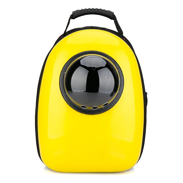 Pet bag, space capsule bag, out 6 Holes Yellow - Shop at LoveMi