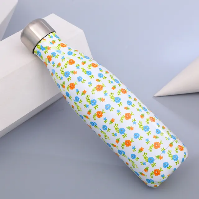 Marble insulation cup Floral - Shop at LoveMi