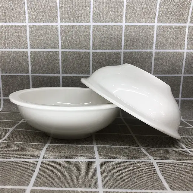 Pet food bowl ceramic double bowl food bowl Hemisphere Bowl - Shop at LoveMi