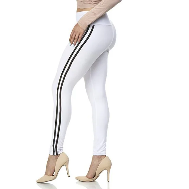 Pull high waist sports leggings White - Shop at LoveMi