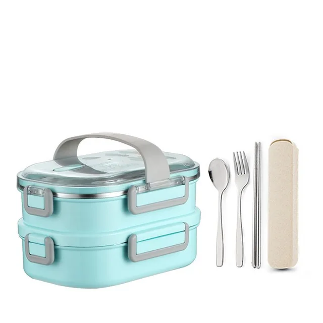 Insulation bucket lunch box Blue - Shop at LoveMi
