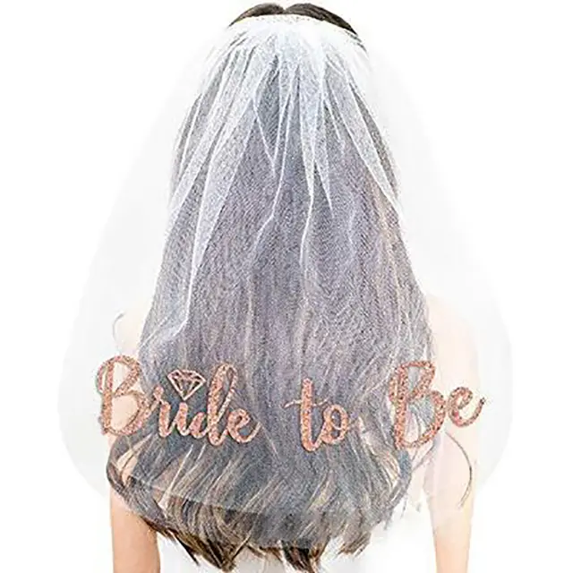 Bridal Veil popular in Europe and America Rose Gold - Shop at LoveMi