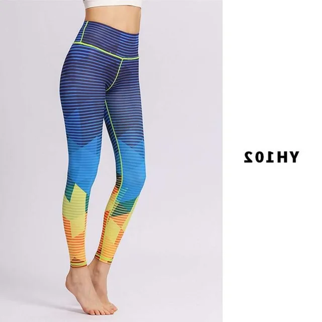Tie dye printed yoga pants 1 Style - Shop at LoveMi