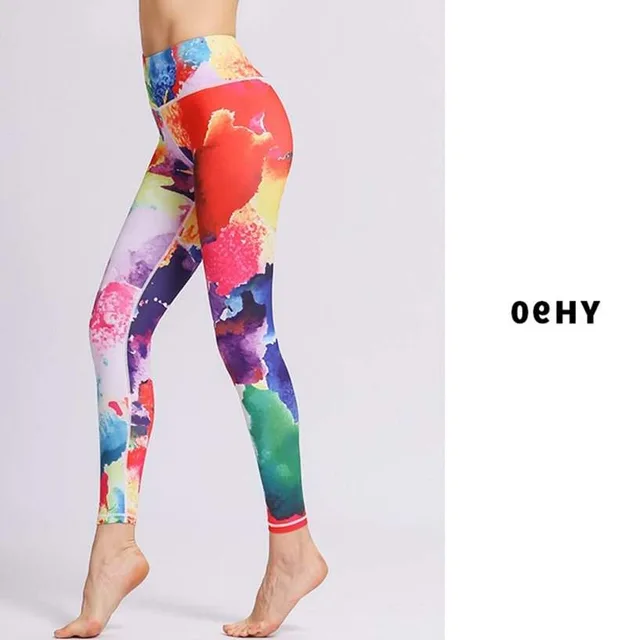 Tie dye printed yoga pants 6 Style - Shop at LoveMi