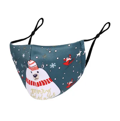 Washable and reusable Christmas printed mask H - Shop at LoveMi