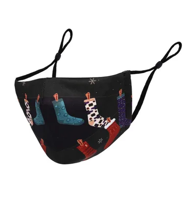 Washable and reusable Christmas printed mask O - Shop at LoveMi