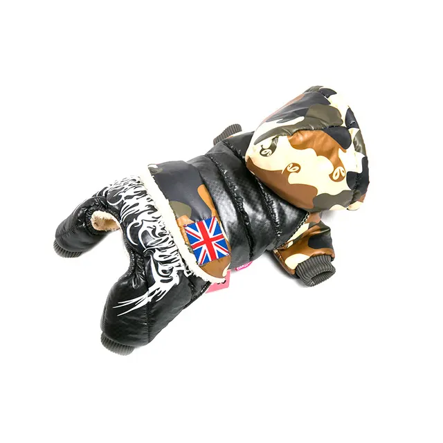 Dog winter warm coat clothes Black - Shop at LoveMi