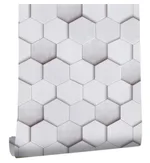 White Honeycomb Pattern