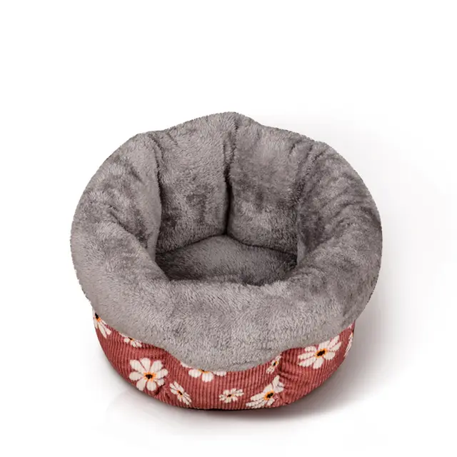 Warm cat litter in winter Red Flower - Shop at LoveMi