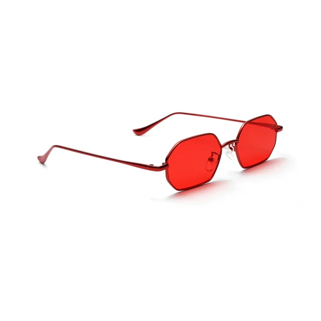 Metal frame sunglasses Red - Shop at LoveMi