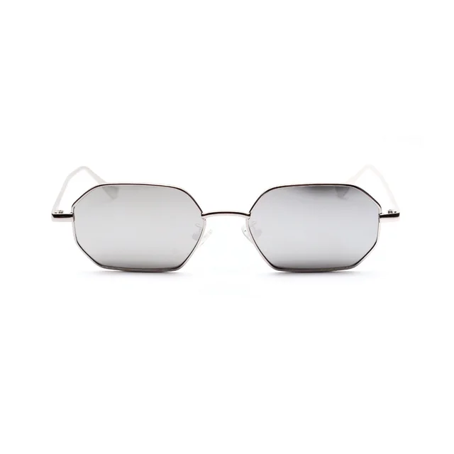 Metal frame sunglasses Silver - Shop at LoveMi