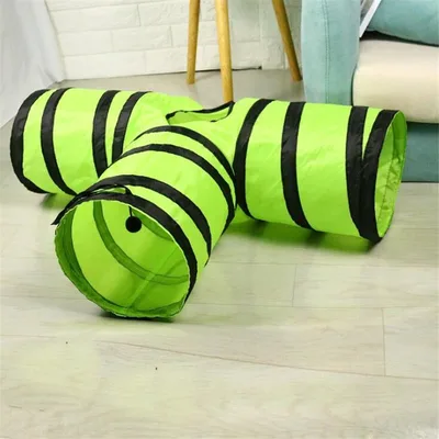 Collapsible cat tunnel Green - Shop at LoveMi