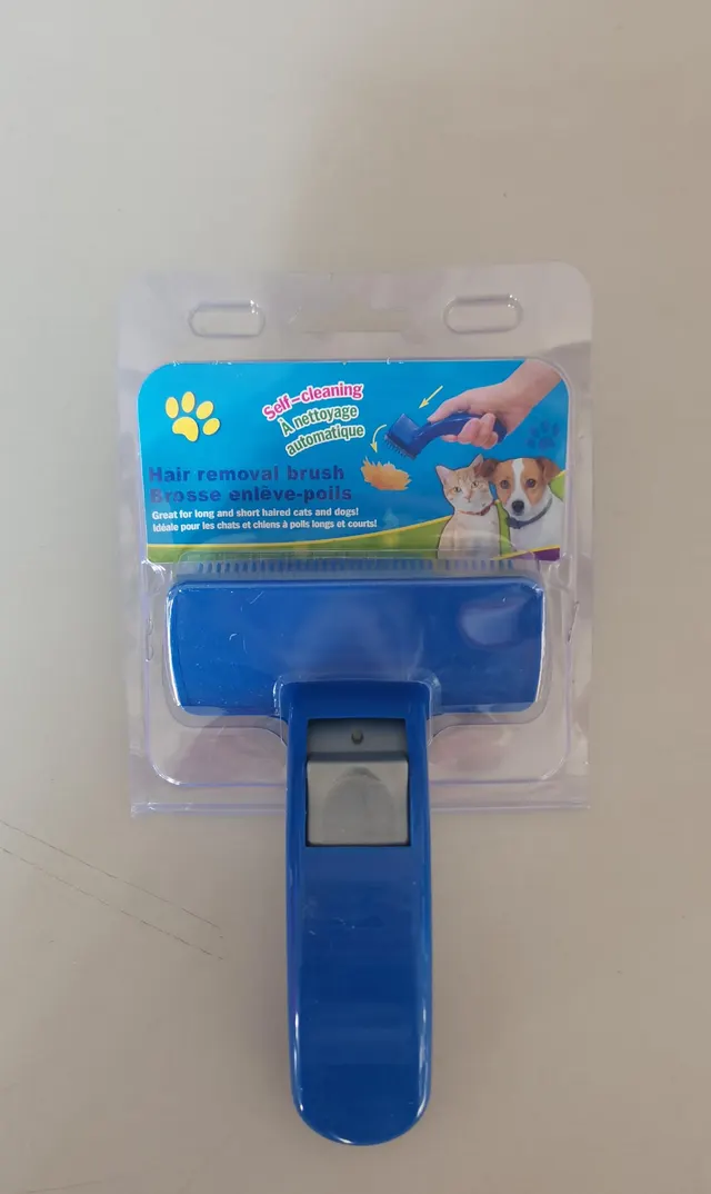 Pet Brush Comb Puppy Dog Cats Self Cleaning Combs Hair Trimmer Grooming Tools for Dog Animals Pet Cleaning Supplies 16X10Cm - Shop at LoveMi