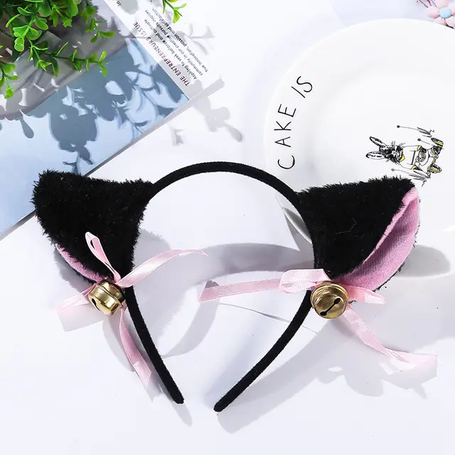 Cat ear headband Black - Shop at LoveMi