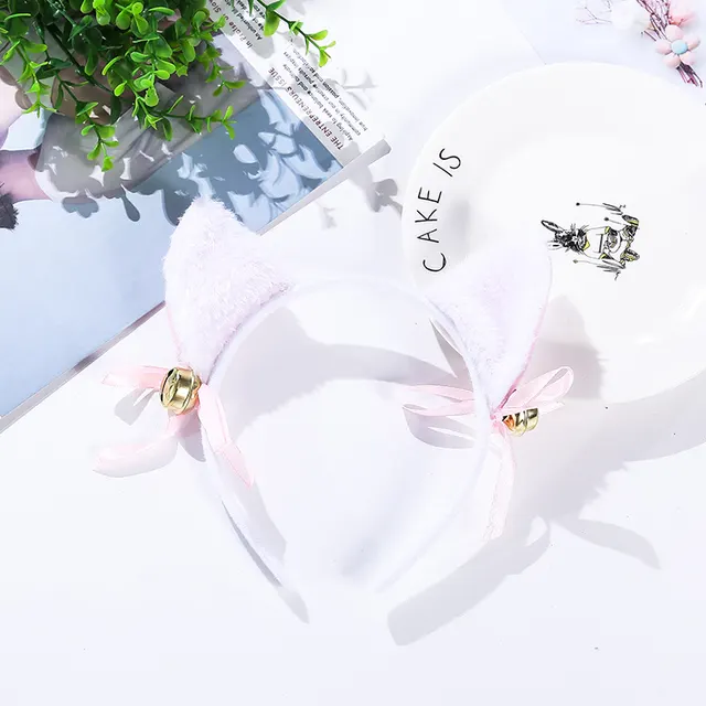 Cat ear headband White - Shop at LoveMi