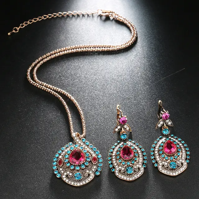 Bohemian style jewelry set Color - Shop at LoveMi