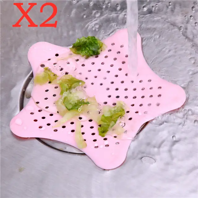 Anti clogging Silica sink filter Pink 2Pcs - Shop at LoveMi