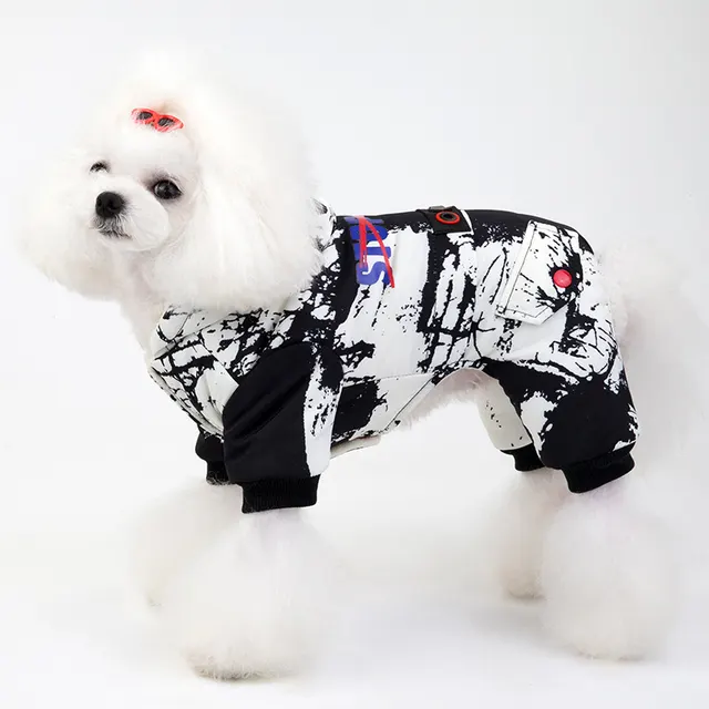Dark camouflage pet clothes Black - Shop at LoveMi