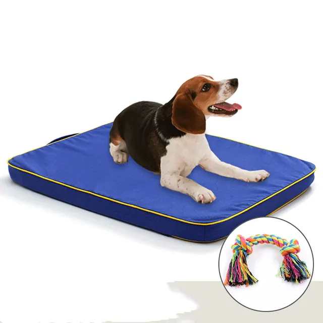 Dog mats for sleeping large dogs outdoor bite resistant and waterproof Blue - Shop at LoveMi
