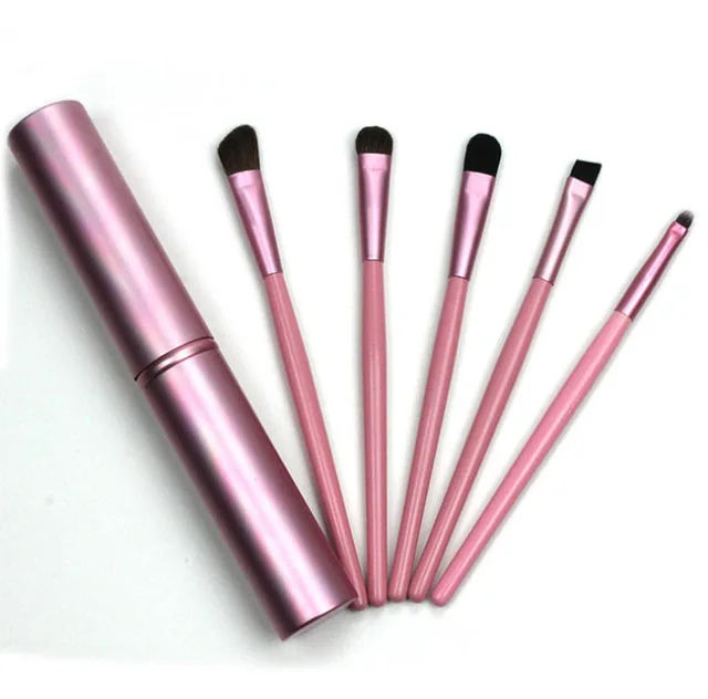 Travel Portable Mini Eye Makeup Brushes Pink - Shop at LoveMi