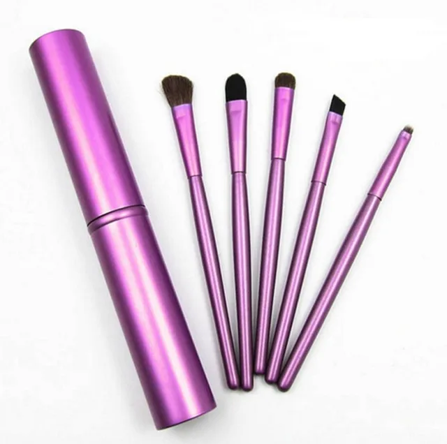 Travel Portable Mini Eye Makeup Brushes Purple - Shop at LoveMi