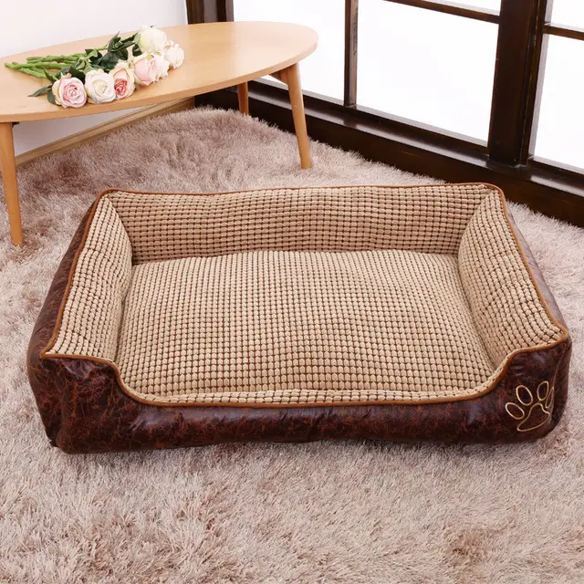Dog mat pet bed cat nest Coffee - Shop at LoveMi