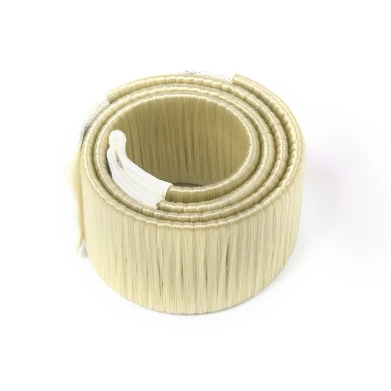Korean Version Of The Wig Pan Hairpin Ball Head Slap Ring - Beige