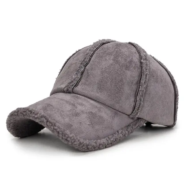 Suede parent child baseball cap Grey - Shop at LoveMi