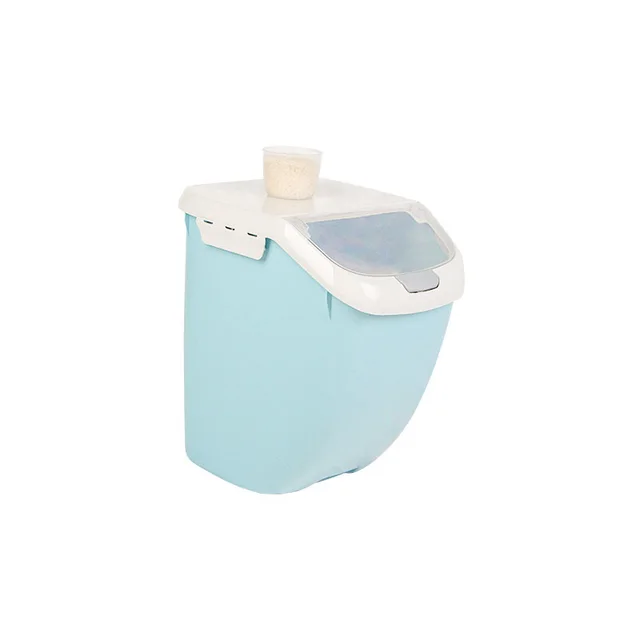 Sealed rice storage box - Blue