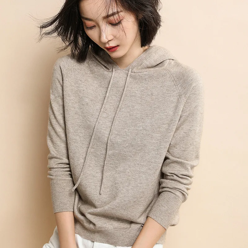 Solid color Pullover - Camel