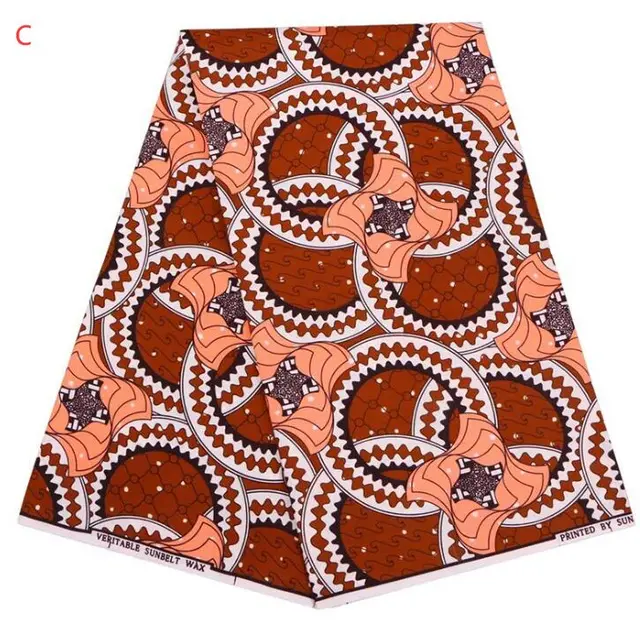African fabric wax C 6Yards - Shop at LoveMi