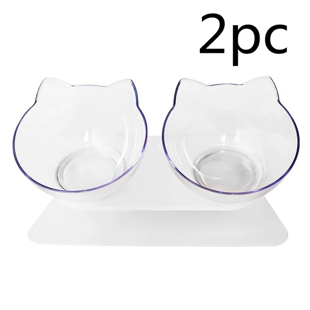 Adjustable cat bowl 2Pc A - Shop at LoveMi