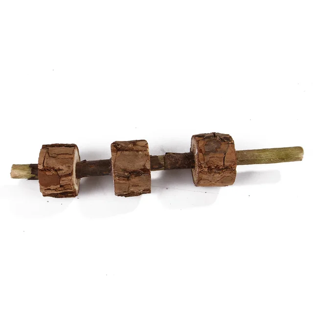 Creative Snack Toy Dumbbell Molar Teeth Cleaning Teeth Chewing Hair Ball Skewers - Shop at LoveMi