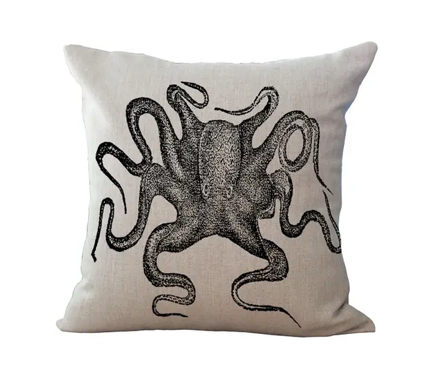 Mr. Octopus Cotton Pillow S10005 4 - Shop at LoveMi